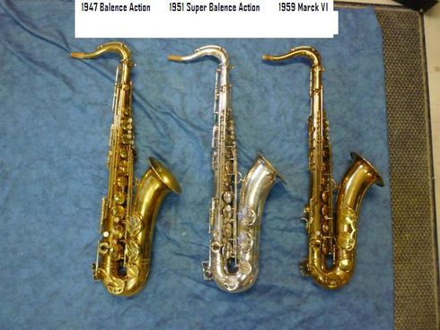 3 mod�les de L�gende par SELMER 